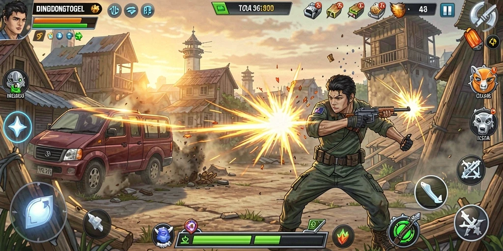 Gameplay DINGDONGTOGEL yang seru dan menegangkan.