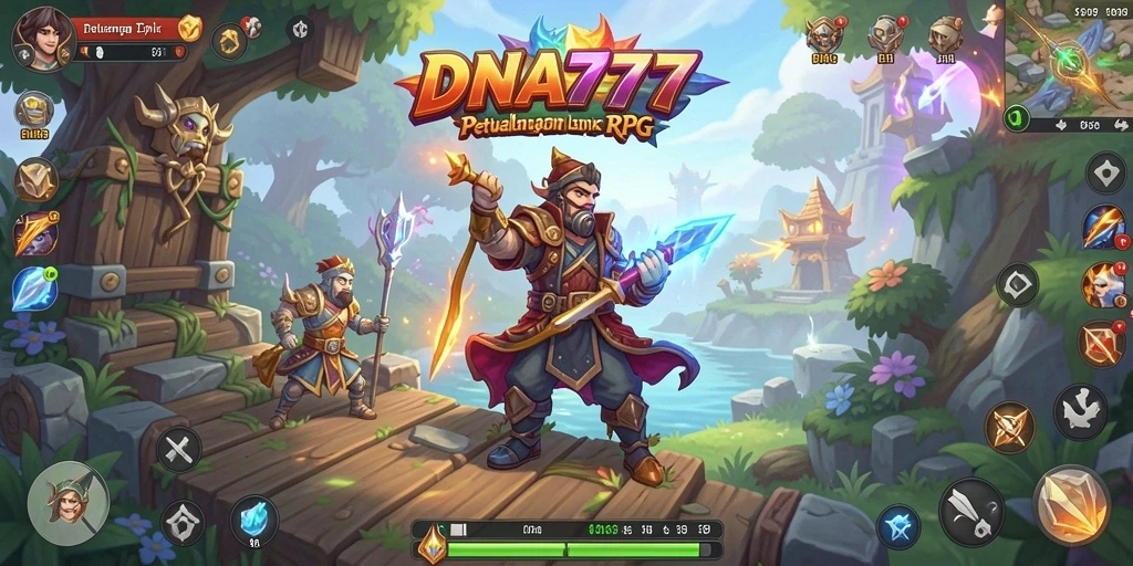 Gameplay seru di DNA777 dengan aksi RPG yang dinamis.