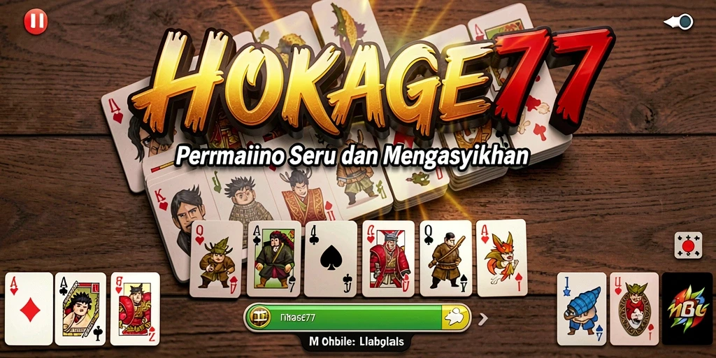 Screenshot gameplay HOKAGE77 menunjukkan keseruan permainan Domino.