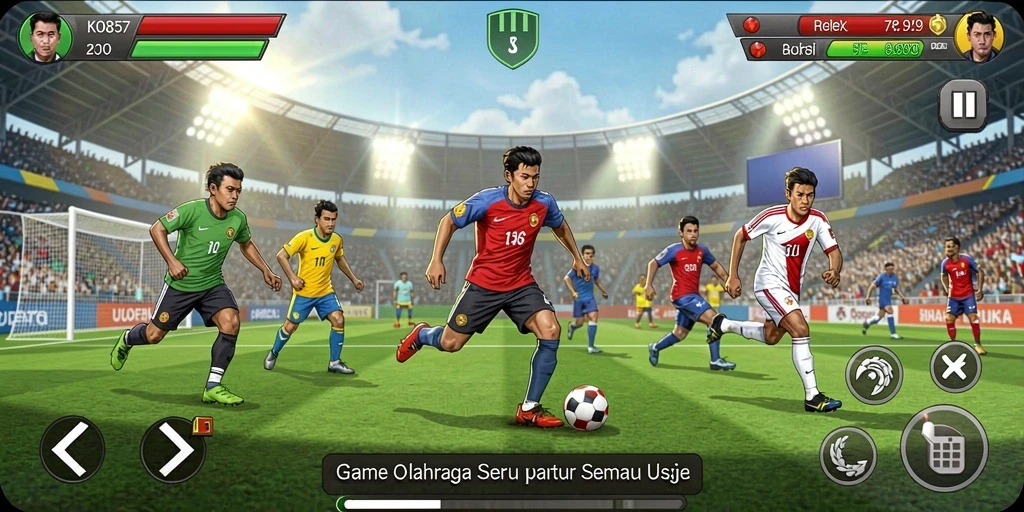 Tampilan gameplay KO857 yang menegangkan dan penuh aksi.