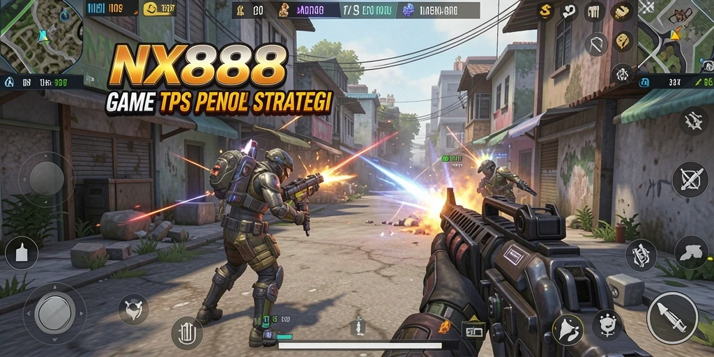 Gameplay menarik NX888 dengan pertempuran yang mendebarkan.