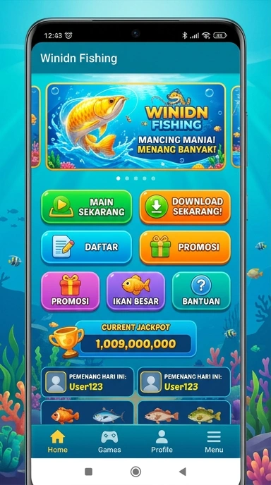Screenshot proses unduh aplikasi di winidn.